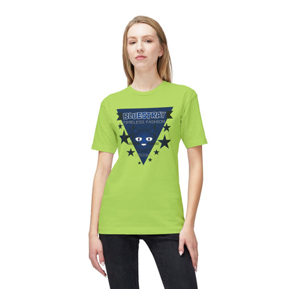 Bluestray Triangle Graphic T-Shirt — Timeless Fashion Cat Eyes Design