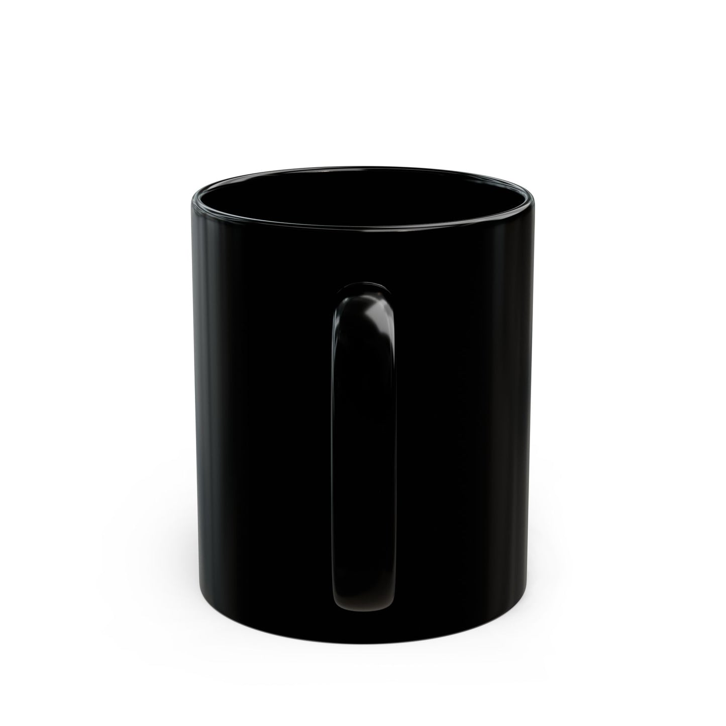 Black Ceramic Mug — ‘Bluestray Timeless Fashion’ Cat Logo (11oz & 15oz)