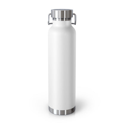 22oz Copper Bluestray Vacuum Bottle — Retro Campfire Logo Insulated Water Bottle
