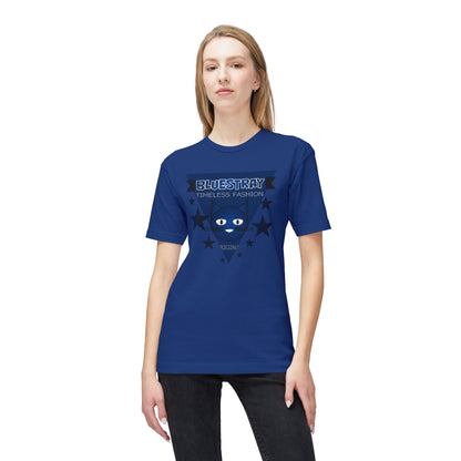 Bluestray Triangle Graphic T-Shirt — Timeless Fashion Cat Eyes Design