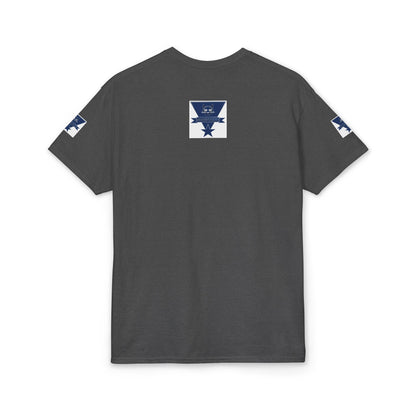 Bluestray Cat Graphic T-Shirt — Retro Star Logo Tee