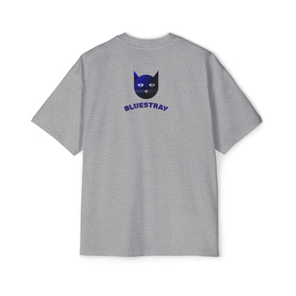 Bluestray Cat Tee — Graphic Men's Oversized T-Shirt