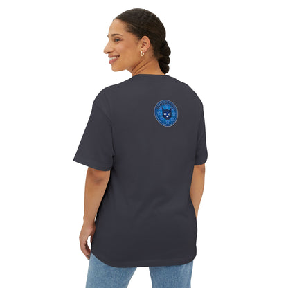 Blue Cat Stars Tee — "Bluestray" Graphic T-Shirt
