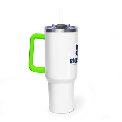 40oz Vacuum Tumbler — Bluestray Cat Logo Insulated Travel Mug
