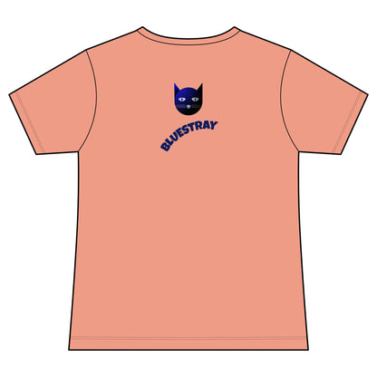 Bluestray Cat V-Neck Tee — Women's Graphic Cat Shirt
