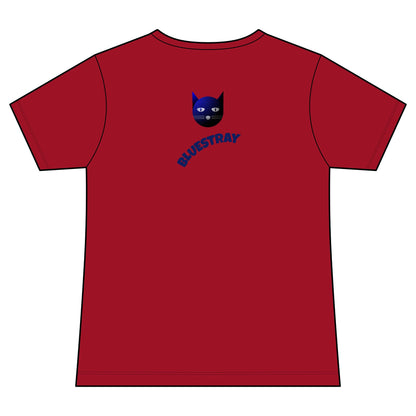 Bluestray Cat V-Neck Tee — Women's Graphic Cat Shirt