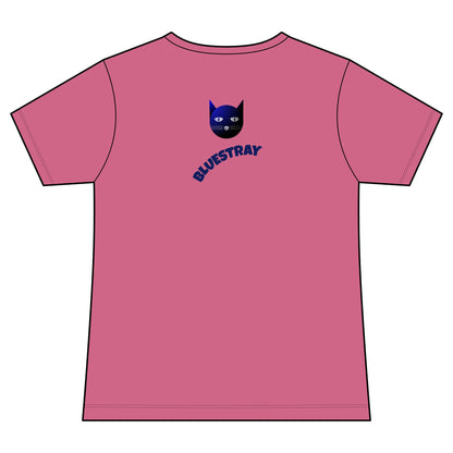 Bluestray Cat V-Neck Tee — Women's Graphic Cat Shirt