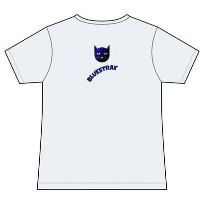 Bluestray Cat V-Neck Tee — Women's Graphic Cat Shirt