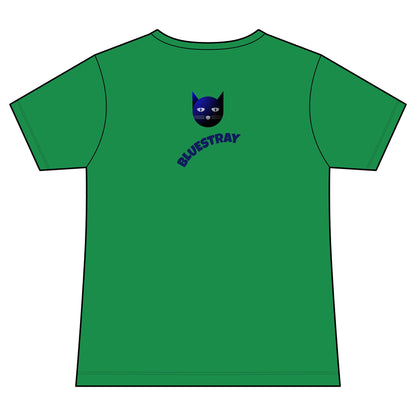 Bluestray Cat V-Neck Tee — Women's Graphic Cat Shirt