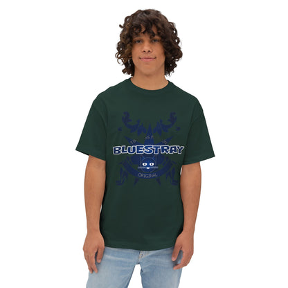 Bluestray Crab Graphic Tee — Oversized Boxy T‑Shirt