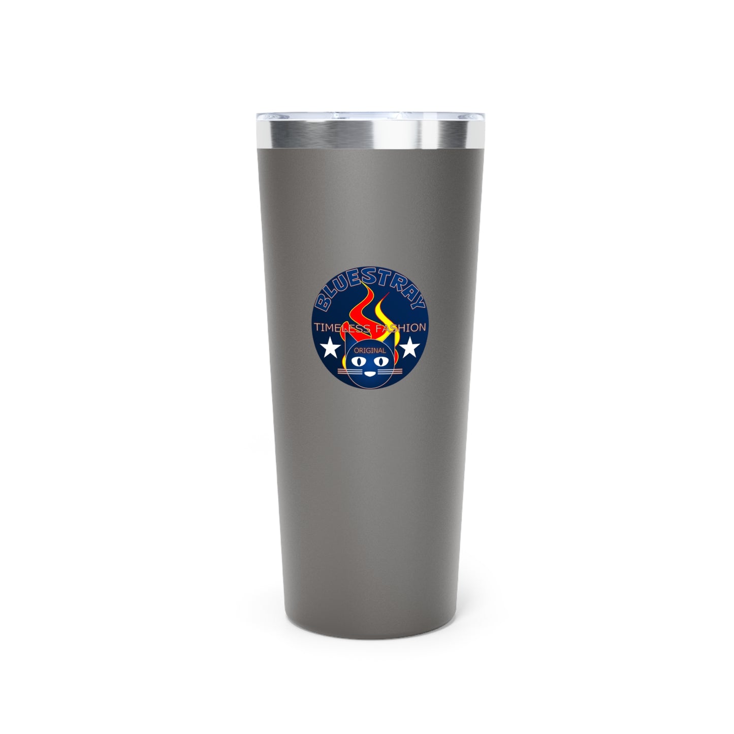 22oz Insulated Tumbler — Bluestray Mascot “Firestation” Team Logo