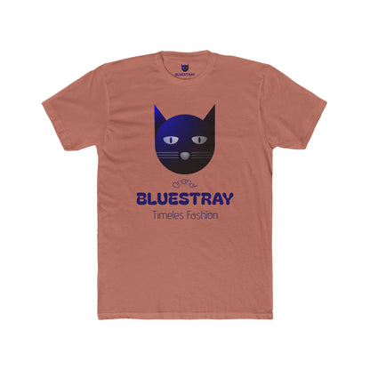 Bluestray Cat Graphic Tee — Timeless Fashion Cotton T‑Shirt