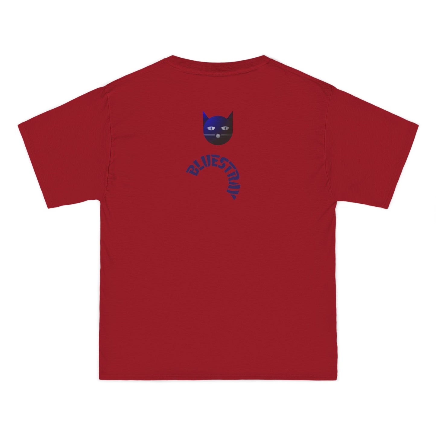 Bluestray Cat Graphic T-Shirt — 'BluesTown' Fashion Tee