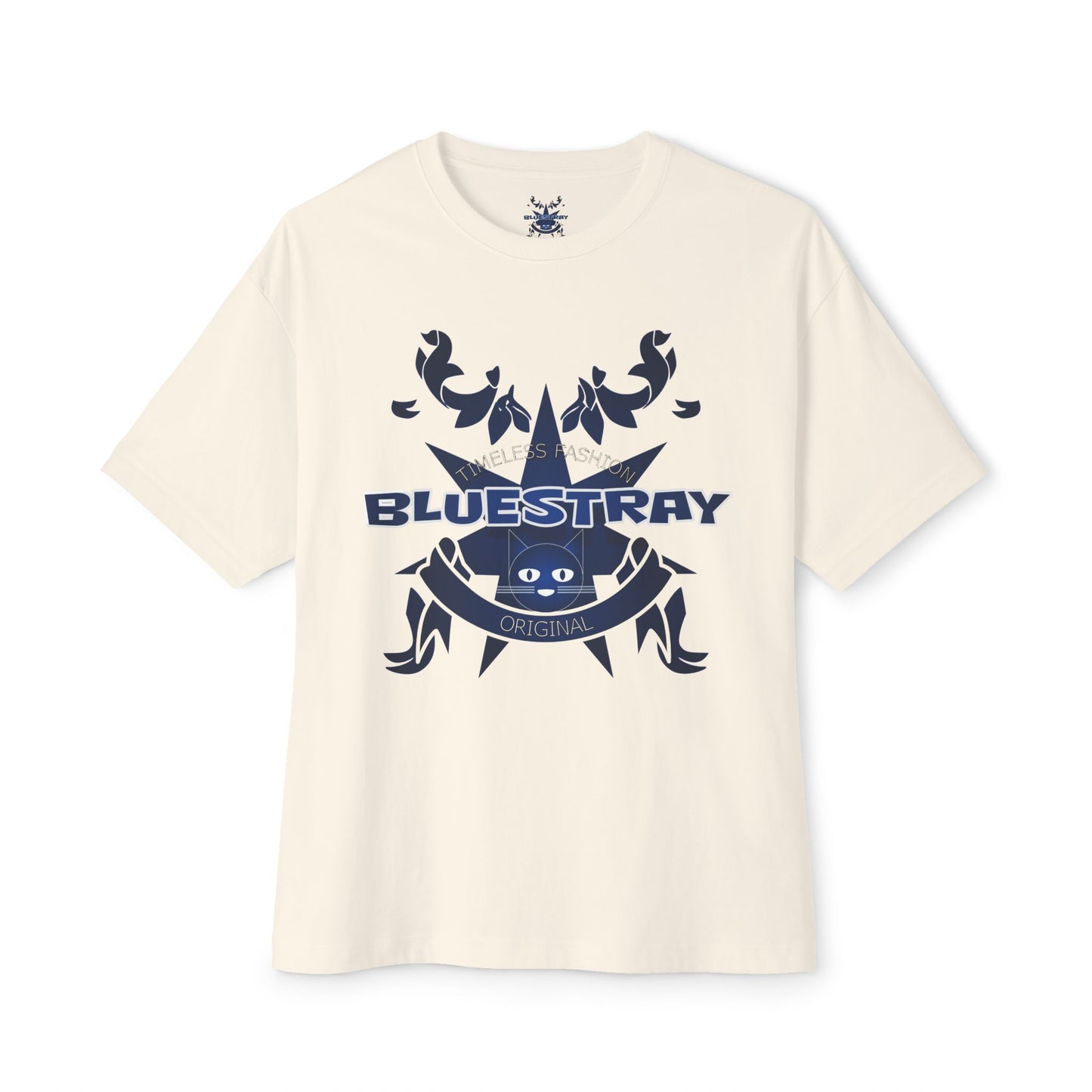 Bluestray Crab Graphic Tee — Oversized Boxy T‑Shirt