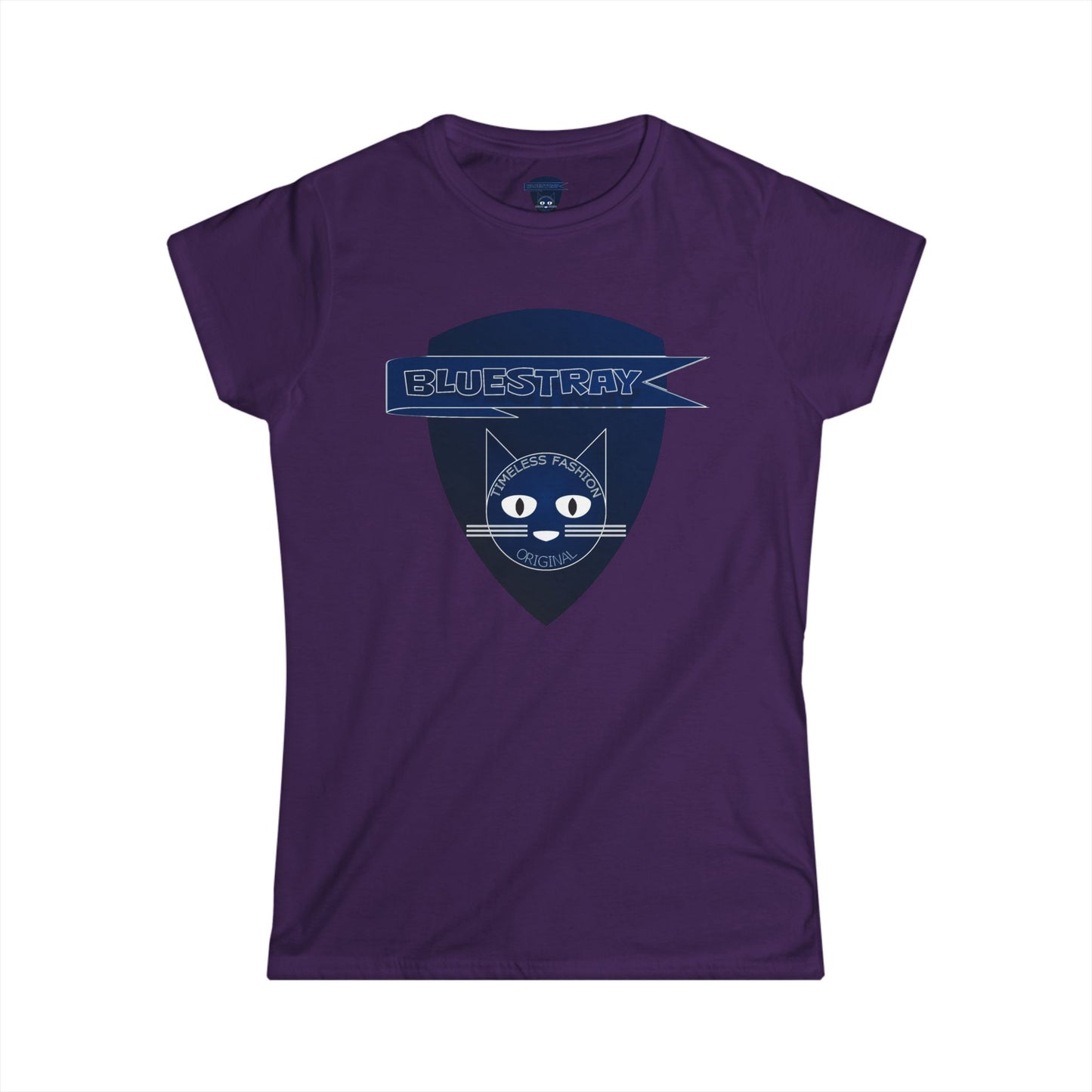 Bluestray Cat Logo Tee — Women's Graphic T-Shirt