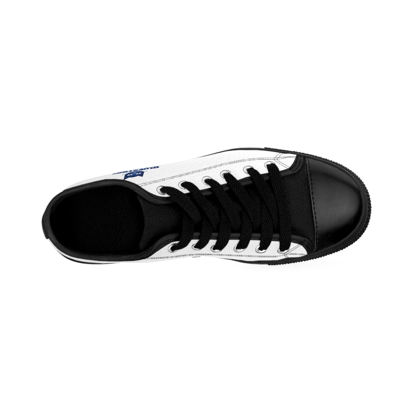 Men's Sneakers — Bluestray Logo Low-Top Canvas Shoes