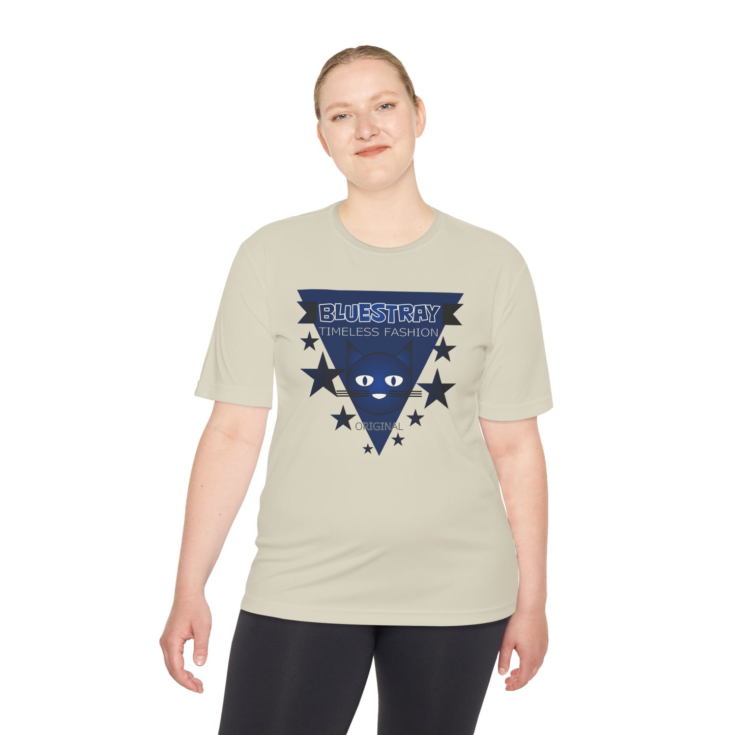 Bluestray Timeless Fashion Tee — Retro Triangle Star Graphic