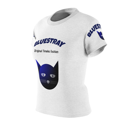 Bluestray Cat Graphic Tee — Women's Cut & Sew T-Shirt (Original Timeless Fashion)