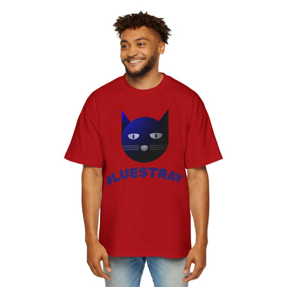 Bluestray Cat Tee — Graphic Men's Oversized T-Shirt