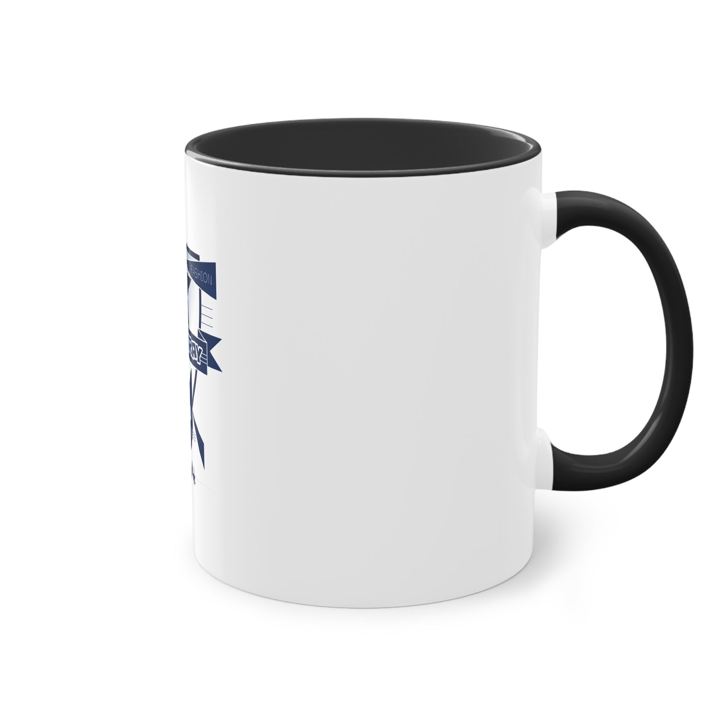 Bluestray Cat Crest Coffee Mug — Two-Tone 11oz