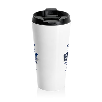 Travel Mug — Bluestray Cat Crest "Bluestro" Stainless Steel Tumbler