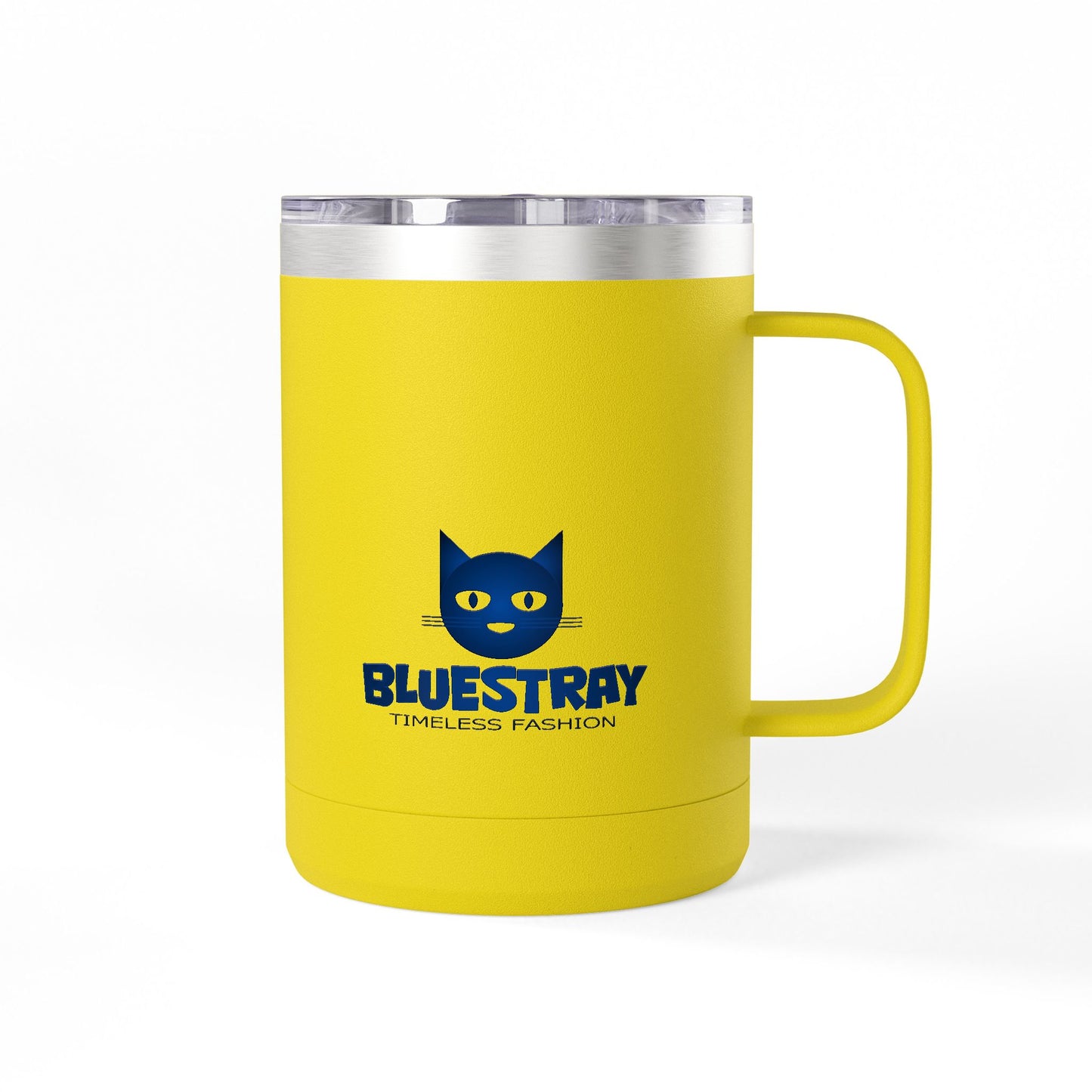 15oz Insulated Mug — Bluestray Cat Logo Travel Tumbler