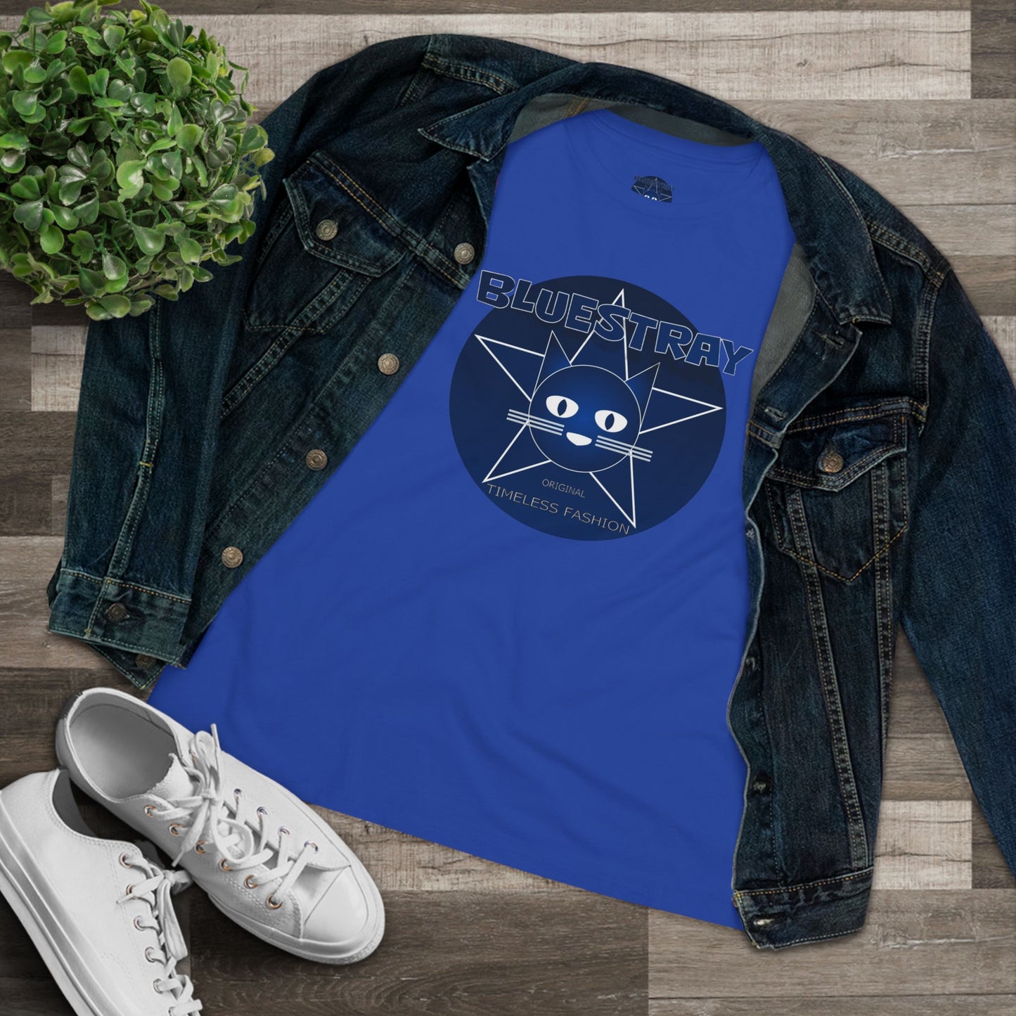 Bluestray Cat Graphic Tee — Women's Cat Lover T-Shirt