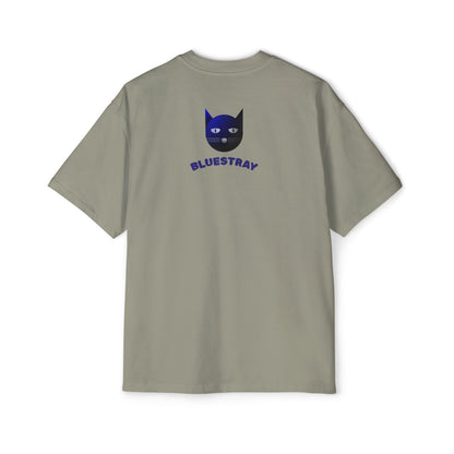 Bluestray Cat Tee — Graphic Men's Oversized T-Shirt