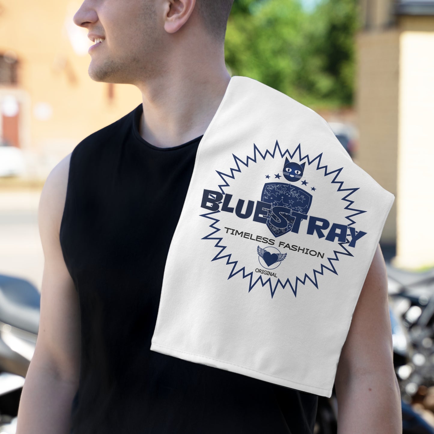 Bluestray Rally Towel – 'Timeless Fashion' 11x18 Sports & Fan Towel