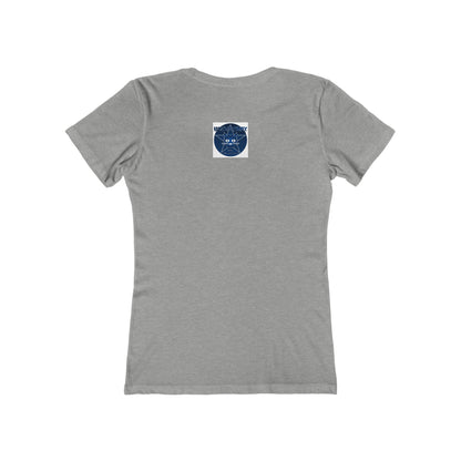 Cat Star Graphic Tee — "Bluestray" Women's Boyfriend T‑Shirt