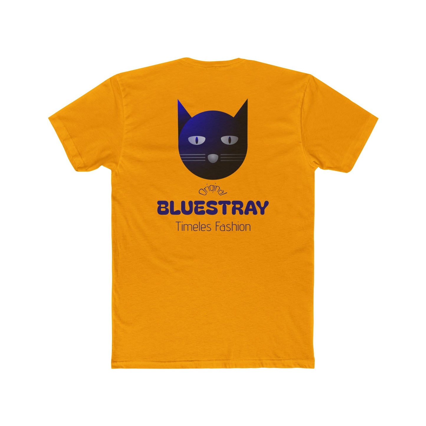 Bluestray Cat Graphic Tee — Timeless Fashion Cotton T‑Shirt