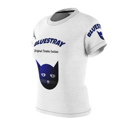Bluestray Cat Graphic Tee — Women's Cut & Sew T-Shirt (Original Timeless Fashion)