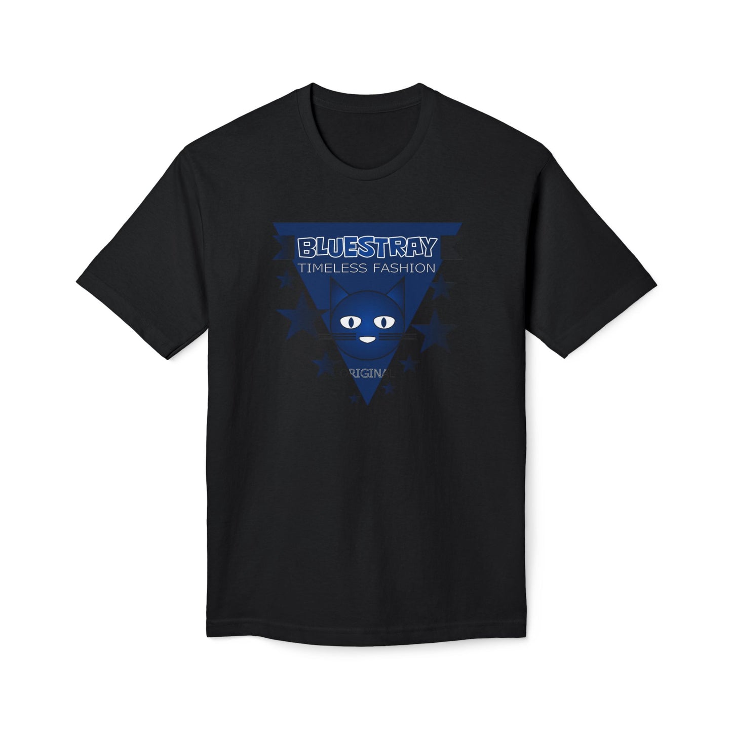 Bluestray Triangle Graphic T-Shirt — Timeless Fashion Cat Eyes Design