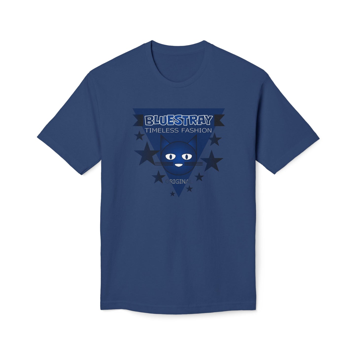 Bluestray Triangle Graphic T-Shirt — Timeless Fashion Cat Eyes Design