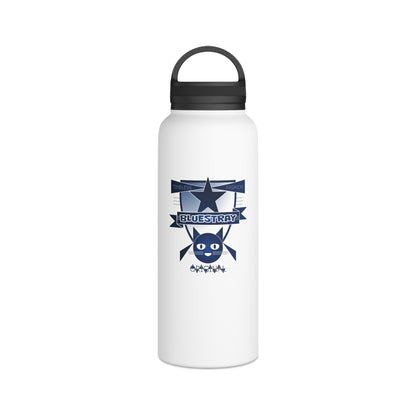 Bluestray Star Cat Stainless Steel Water Bottle — Insulated Travel Bottle with Handle Lid