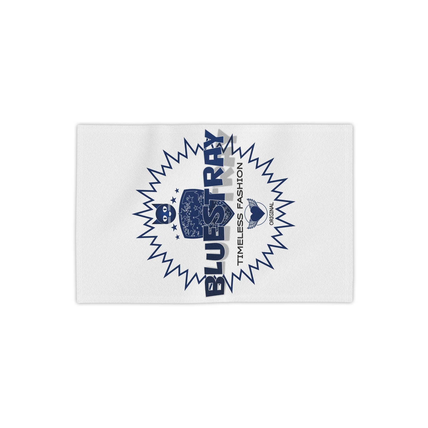 Bluestray Timeless Fashion Beach Towel – Nautical Cat Logo Cotton Towel