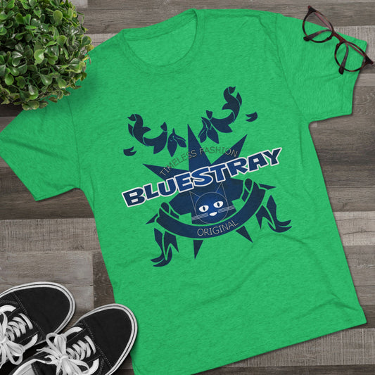 Bluestray Crab Graphic Tee — Nautical Cat Logo Short-Sleeve Shirt