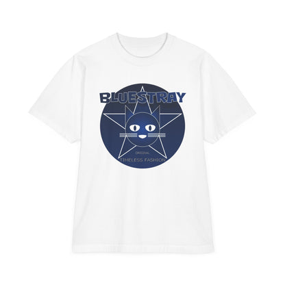 Bluestray Star Cat T-Shirt — Retro Graphic Tee