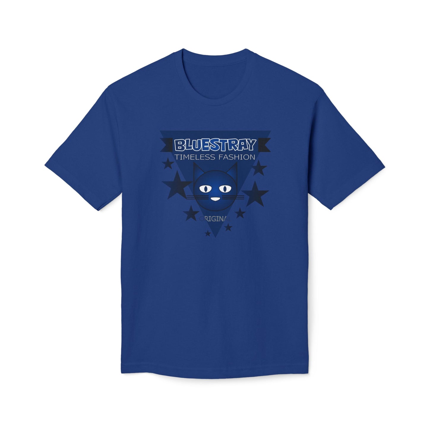 Bluestray Triangle Graphic T-Shirt — Timeless Fashion Cat Eyes Design