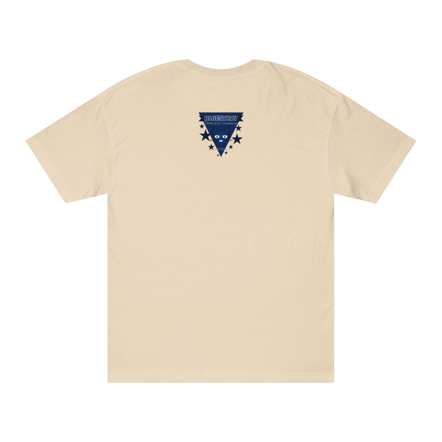 Bluestray Timeless Fashion Tee — Vintage Cat Triangle Logo T‑Shirt