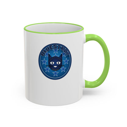 Bluestray Celtic Compass Accent Rim Mug — 11oz & 15oz Rustic Nautical Coffee Cup