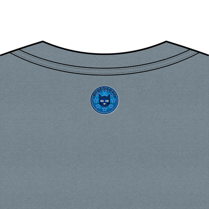 Bluestray Cat V-Neck Tee — Women's Graphic Cat Shirt