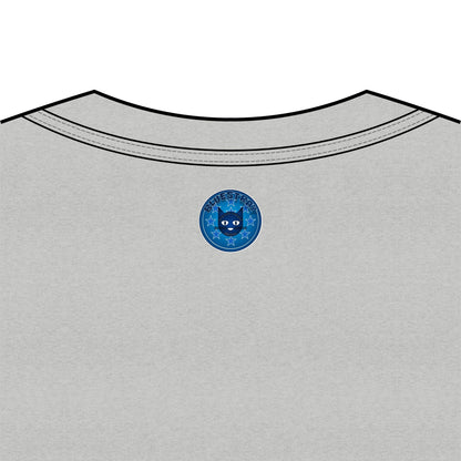 Bluestray Cat V-Neck Tee — Women's Graphic Cat Shirt