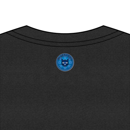 Bluestray Cat V-Neck Tee — Women's Graphic Cat Shirt