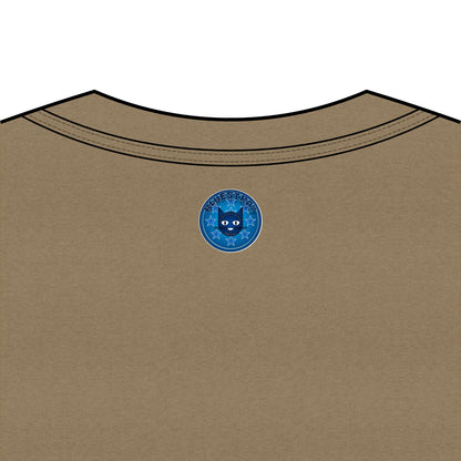 Bluestray Cat V-Neck Tee — Women's Graphic Cat Shirt