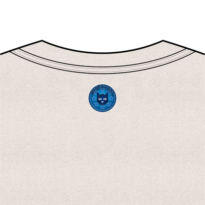 Bluestray Cat V-Neck Tee — Women's Graphic Cat Shirt
