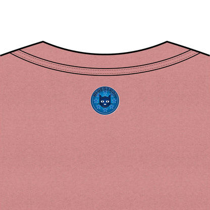 Bluestray Cat V-Neck Tee — Women's Graphic Cat Shirt