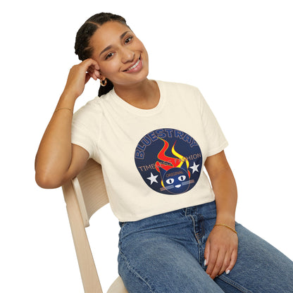 T-Shirt — Bluestary Timeless Fashion Graphic Tee (Flame Logo)