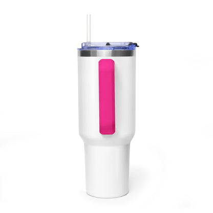 40oz Vacuum Tumbler — Bluestray Cat Logo Insulated Travel Mug