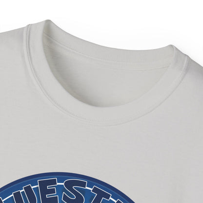 Bluestray Cat T‑Shirt — Blue Star Graphic Tee